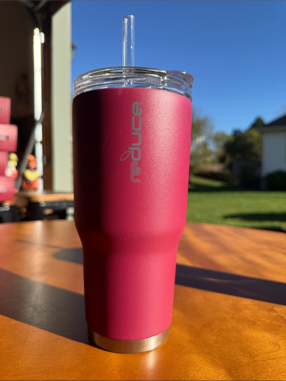 Reduce 20 oz Insulated Tumbler - Magenta